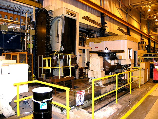 MANDELLI 5 AXIS CNC HORZ BORING MILL w/TILTING ROTY TBL