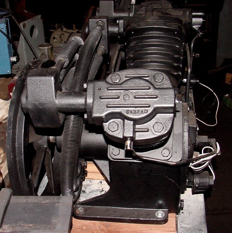 Machinery Values, Inc. 10HP Motor IngersollRand 2545 2Stage Pump