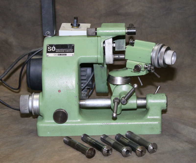 Machinery Values, Inc. Deckel SO TOOL & CUTTER GRINDER, bench model