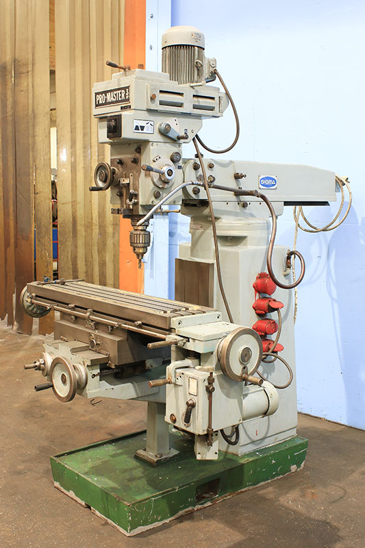 Machinery Values, Inc. 43'' Table 3HP Spindle Promaster G301