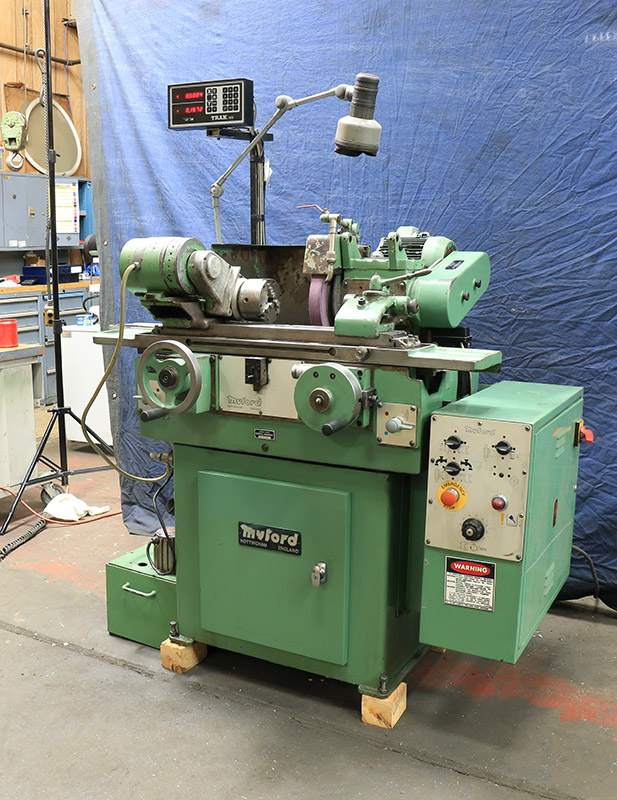 Machinery Values, Inc. 5'' Swing 12'' Centers Myford MG12M, NEW 1988