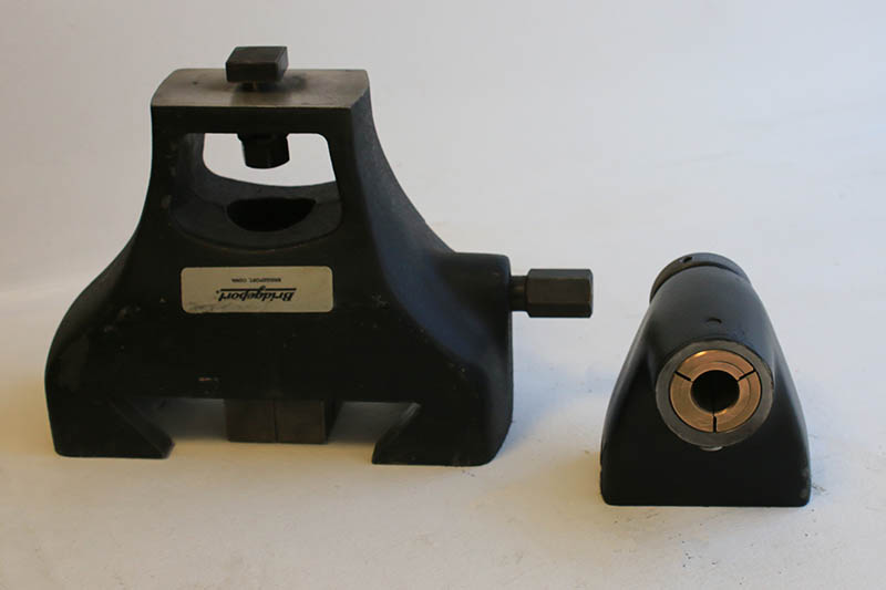 Machinery Values, Inc. Bridgeport 3 RIGHT ANGLE HEAD, r8 Taper
