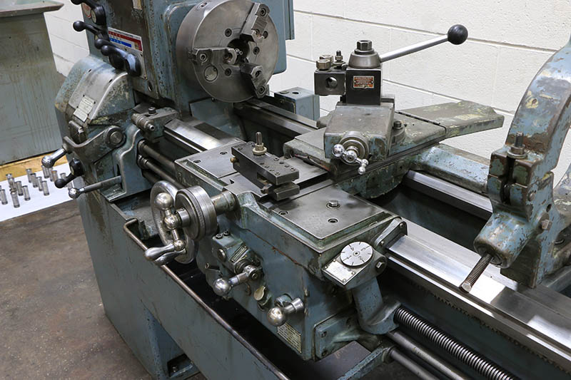 Machinery Values, Inc. 13'' Swing 42'' Centers LeBlond REGAL ENGINE LATHE, 3Jaw, Steady