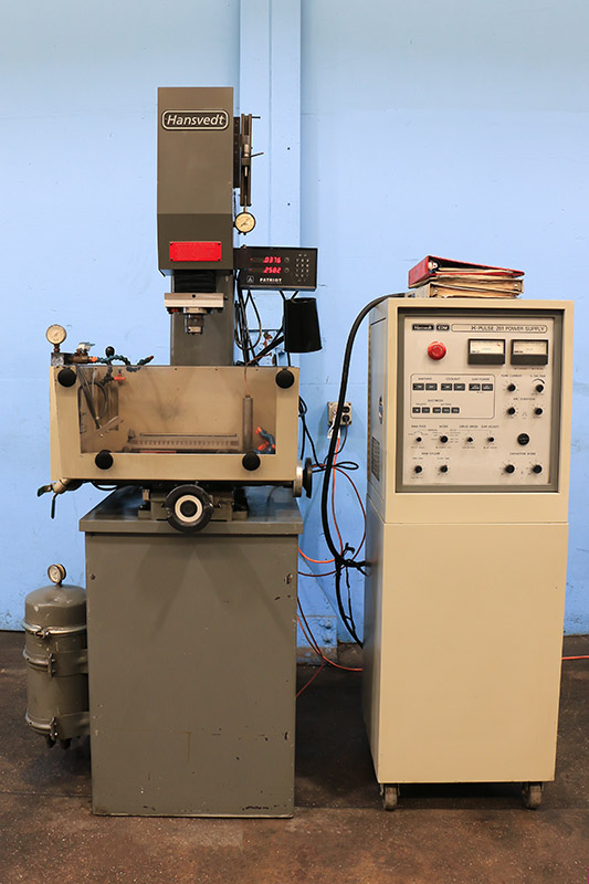 Machinery Values, Inc. 6'' Y Axis 8'' X Axis Hansvedt CS1, NEW 1996