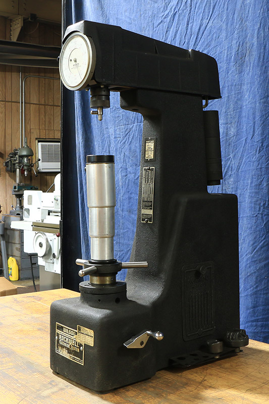 Machinery Values, Inc. WilsonRockwell 4TTRB, TWINTESTER, HARDNESS