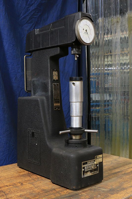 Machinery Values, Inc. WilsonRockwell 4TTRB, TWINTESTER, HARDNESS