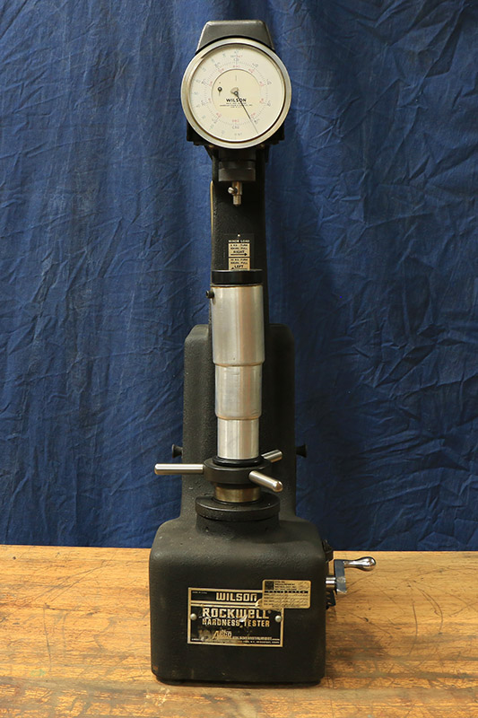 Machinery Values, Inc. WilsonRockwell 4TTRB, TWINTESTER, HARDNESS
