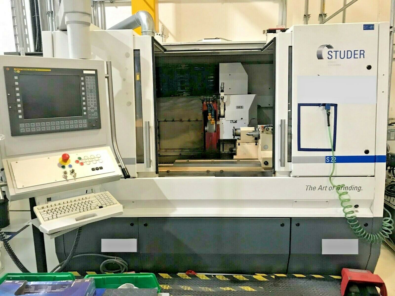Machinery Values, Inc. Studer S22 CNC OD GRINDER, 1600 HOURS (Ref No 158941)