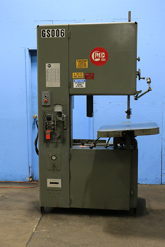 Machinery Values, Inc. 24'' Throat 12'' Height Grob 4V24 VERTICAL