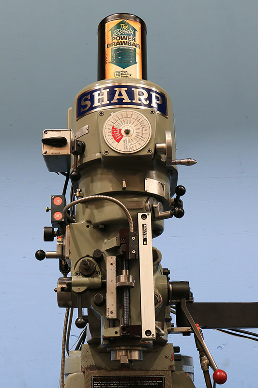 Machinery Values, Inc. 33'' X Axis 3HP Spindle Sharp HMV w/Prototrak