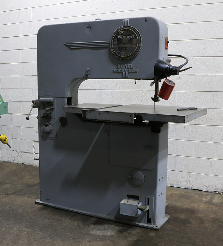 Machinery Values, Inc. 36'' Throat 10'' Height DoAll V36'' VERTICAL