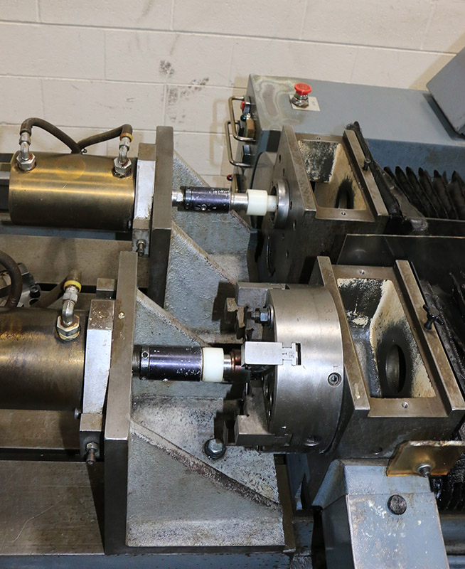 Machinery Values, Inc. 1'' Dia. 30'' Stroke Eldorado M75 Dual Spindle
