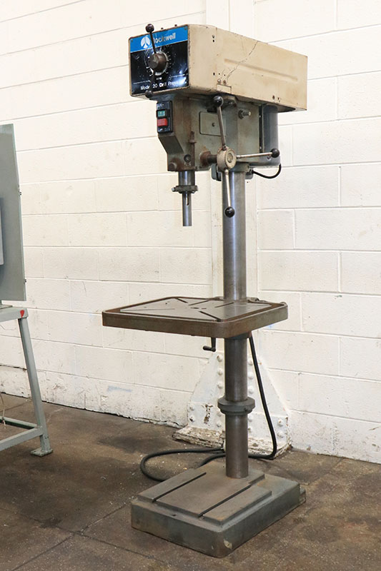 20'' Swing 1.5HP Spindle Rockwell 70330 Model 20 DRILL PRESS (Ref No