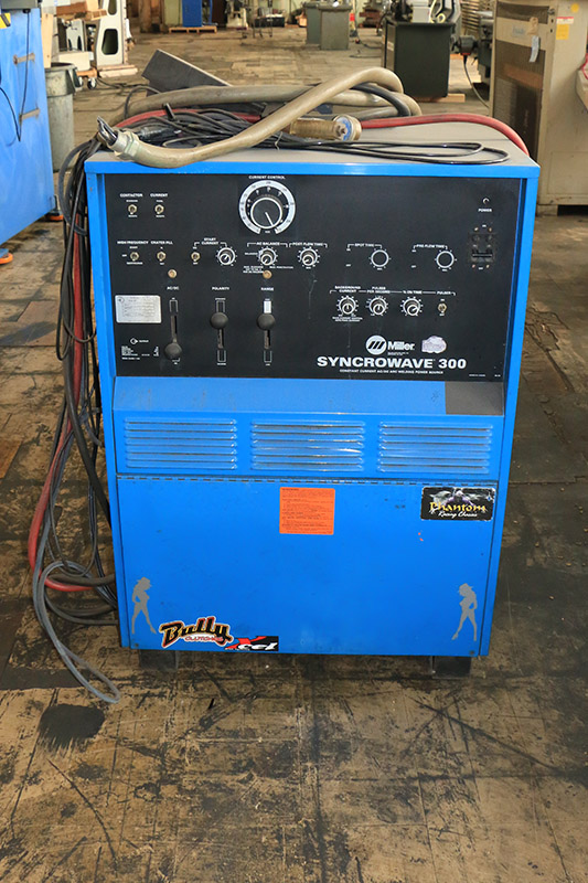 300 Amp Miller Synchrowave 300 ARC WELDER (Ref No: 155622) - Machinery