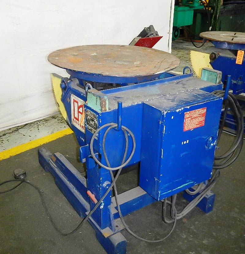 1000Lb Cap. Ransome 10PA WELDING POSITIONER (Ref No 156949) Machinery Values
