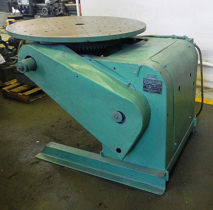 2500Lb Cap. Ransome 25P WELDING POSITIONER (Ref No 157357) Machinery Values