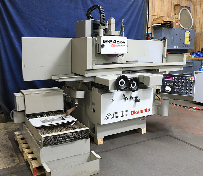 12'' Width 24'' Length Okamoto ACC1224DXV, AUTO WHEEL DRESSING WITH