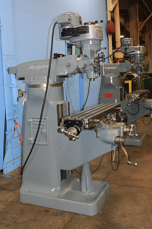42'' Table 1HP Spindle Bridgeport J Head VERTICAL MILL (Ref No 159683