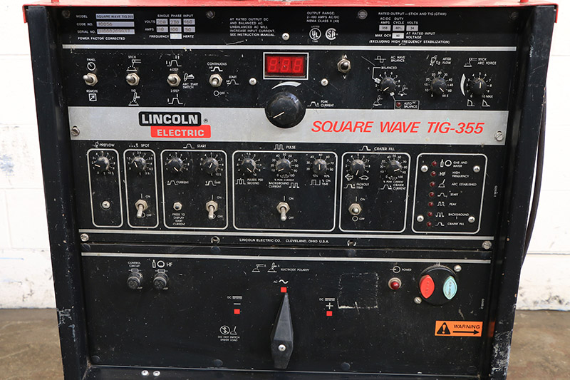 350 Amp Lincoln Square Wave Tig-355 ARC WELDER, Wheel Kit | eBay