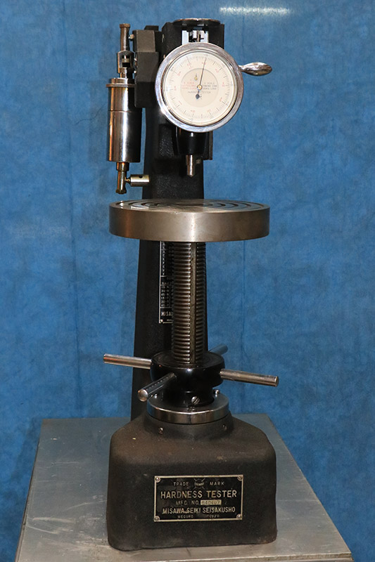MisawaSeiki MADE IN JAPAN, ROCKWELL B & C SCALES, HARDNESS TESTER (Ref