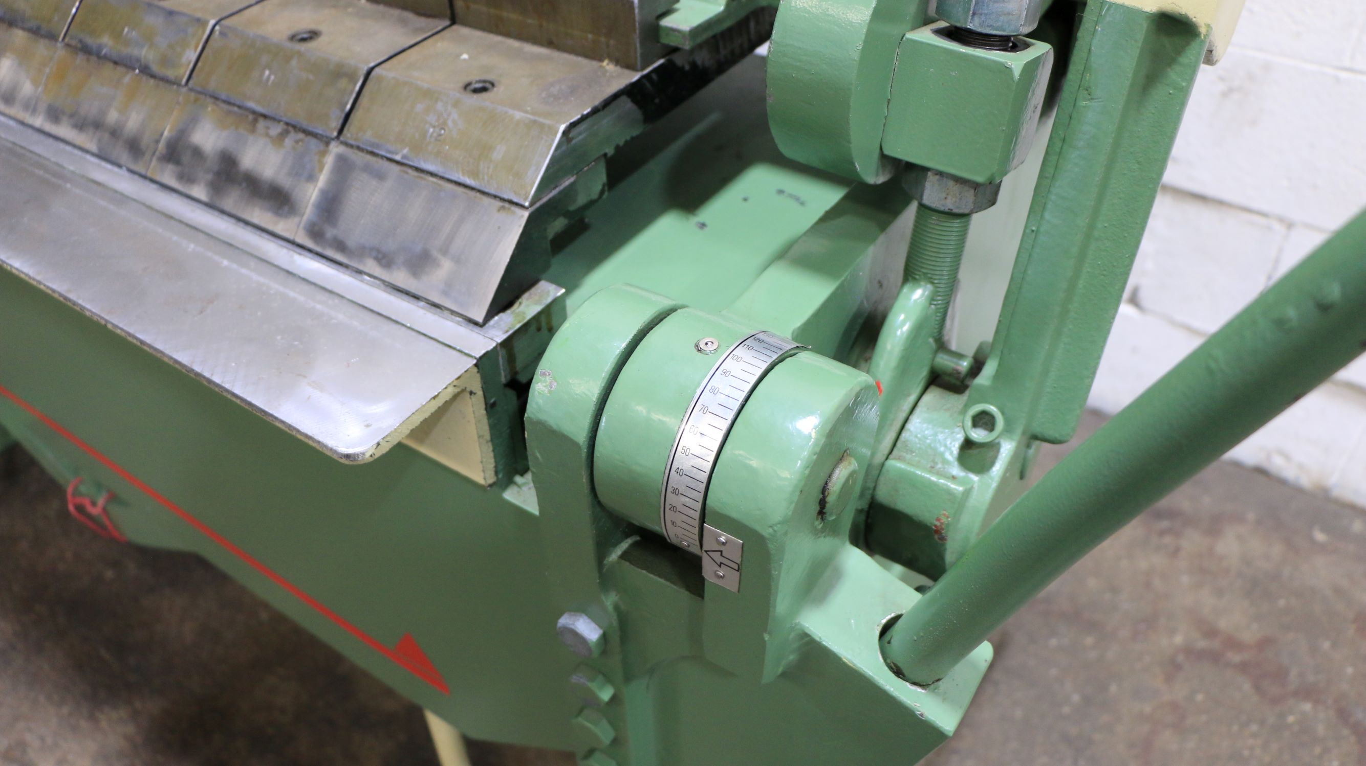 12Ga Thickness 48" W Chicago BPU 4126 FINGER (BOX & PAN) BRAKE eBay