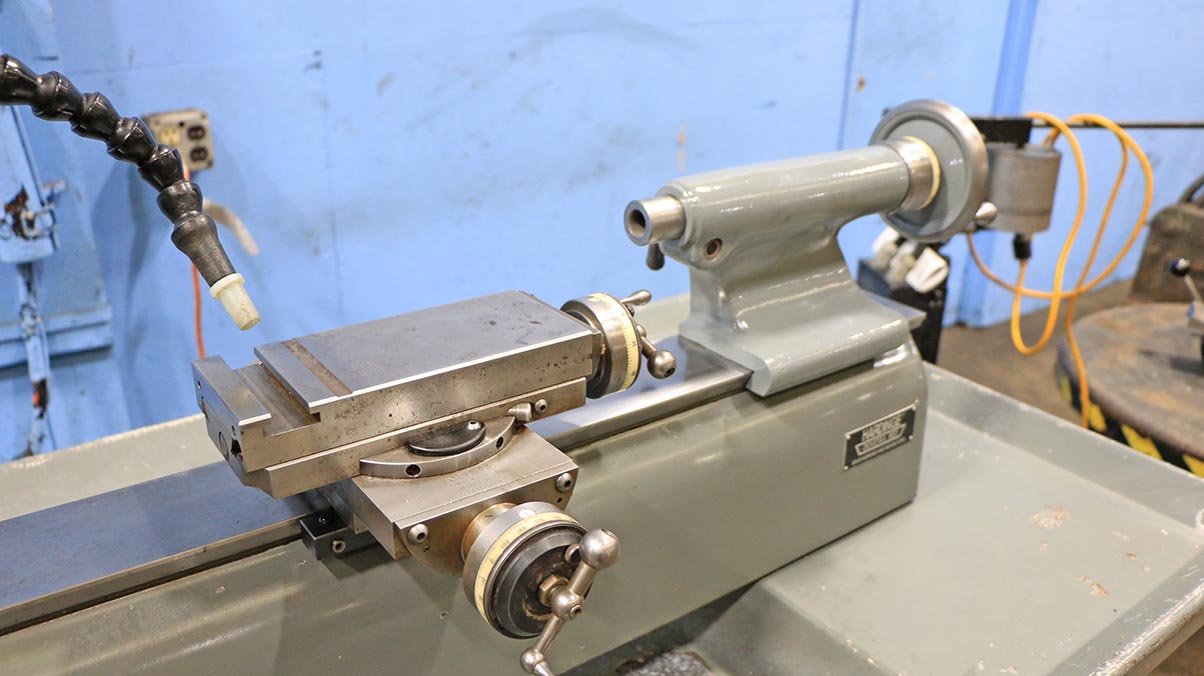 9" Swg 18" cc Hardinge DV59 PRECISION ENGINE LATHE, VariSpeed, 5C