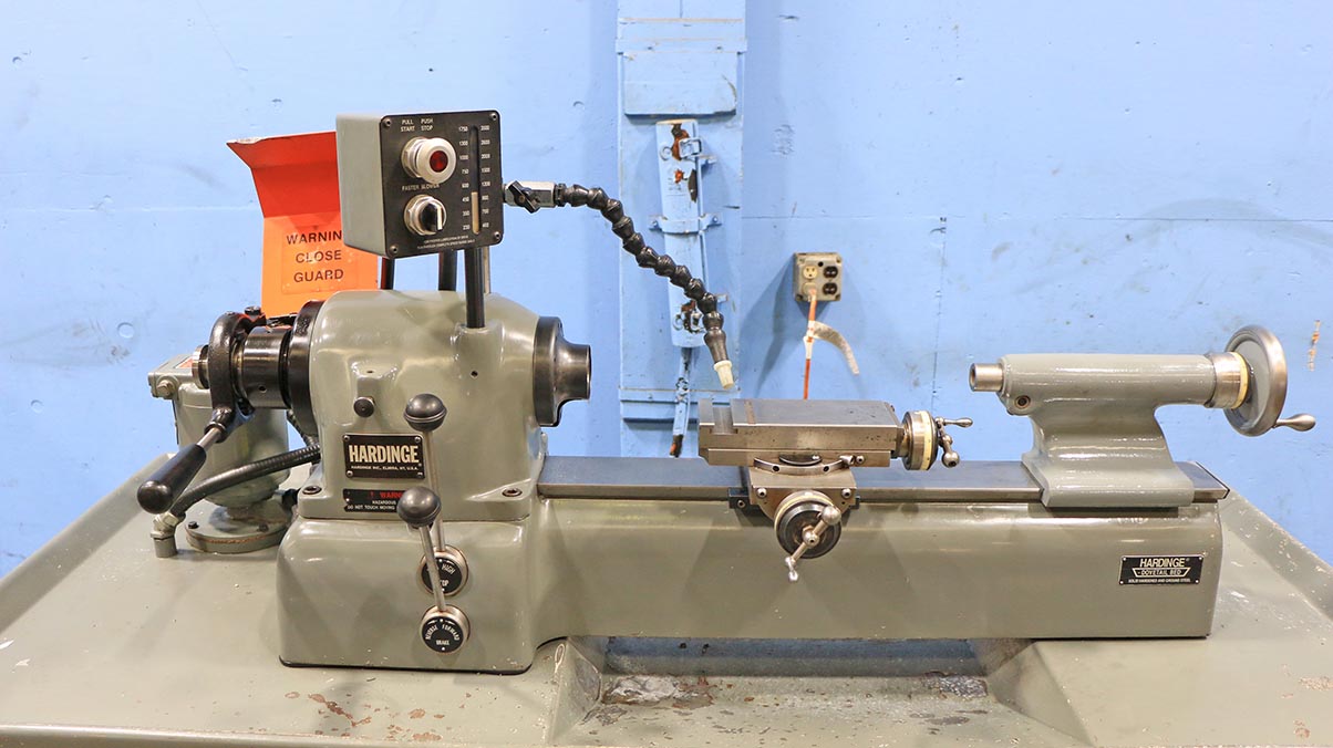 9'' Swing 18'' Centers Hardinge DV59 PRECISION ENGINE LATHE (Ref No