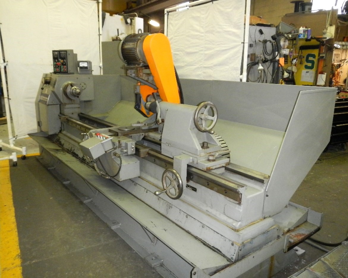 17'' Swing 87'' Centers South Bend SERIES 17, RUBBER ROLL GRINDER, CROWNING/POLISHING ROLL