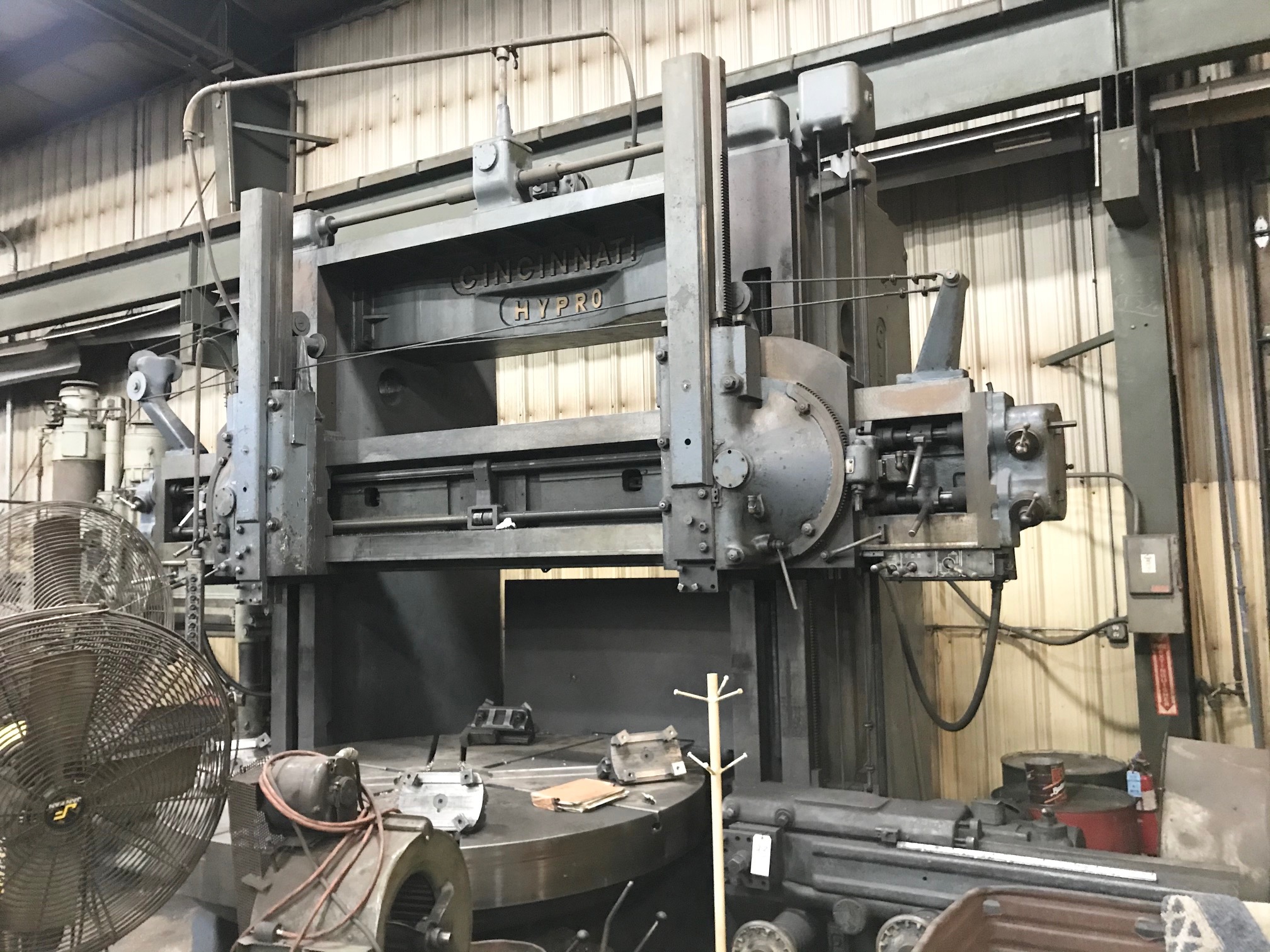 Cincinnati HYPRO VERTICAL BORING MILL (Ref No 160464) Machinery Values