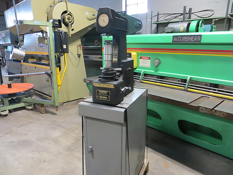 WilsonRockwell 3JR, ACCESSORIES, COMPLETE HARDNESS TESTER