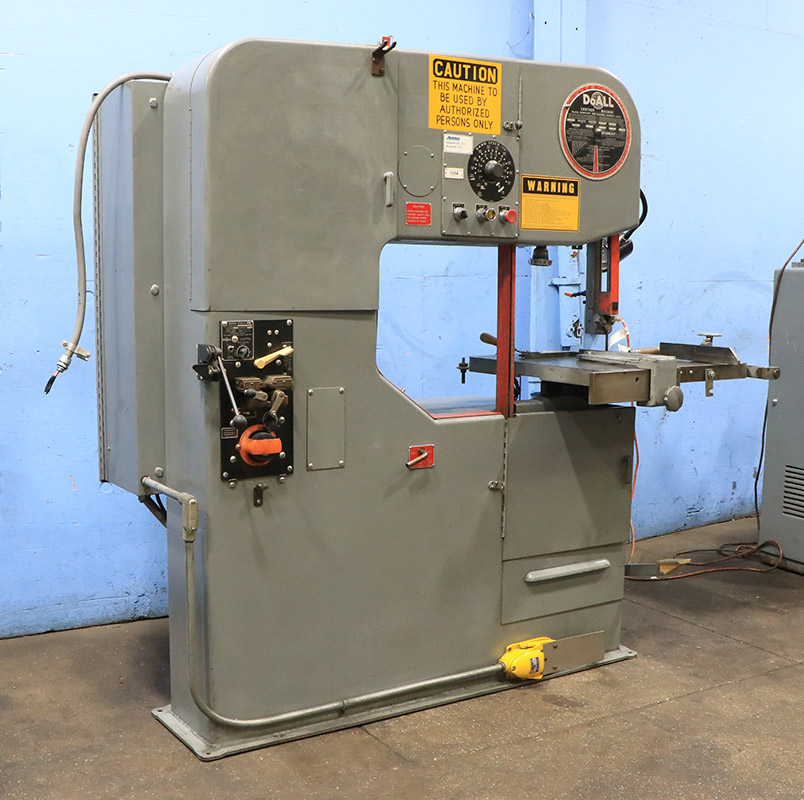 Doall clearance band saw