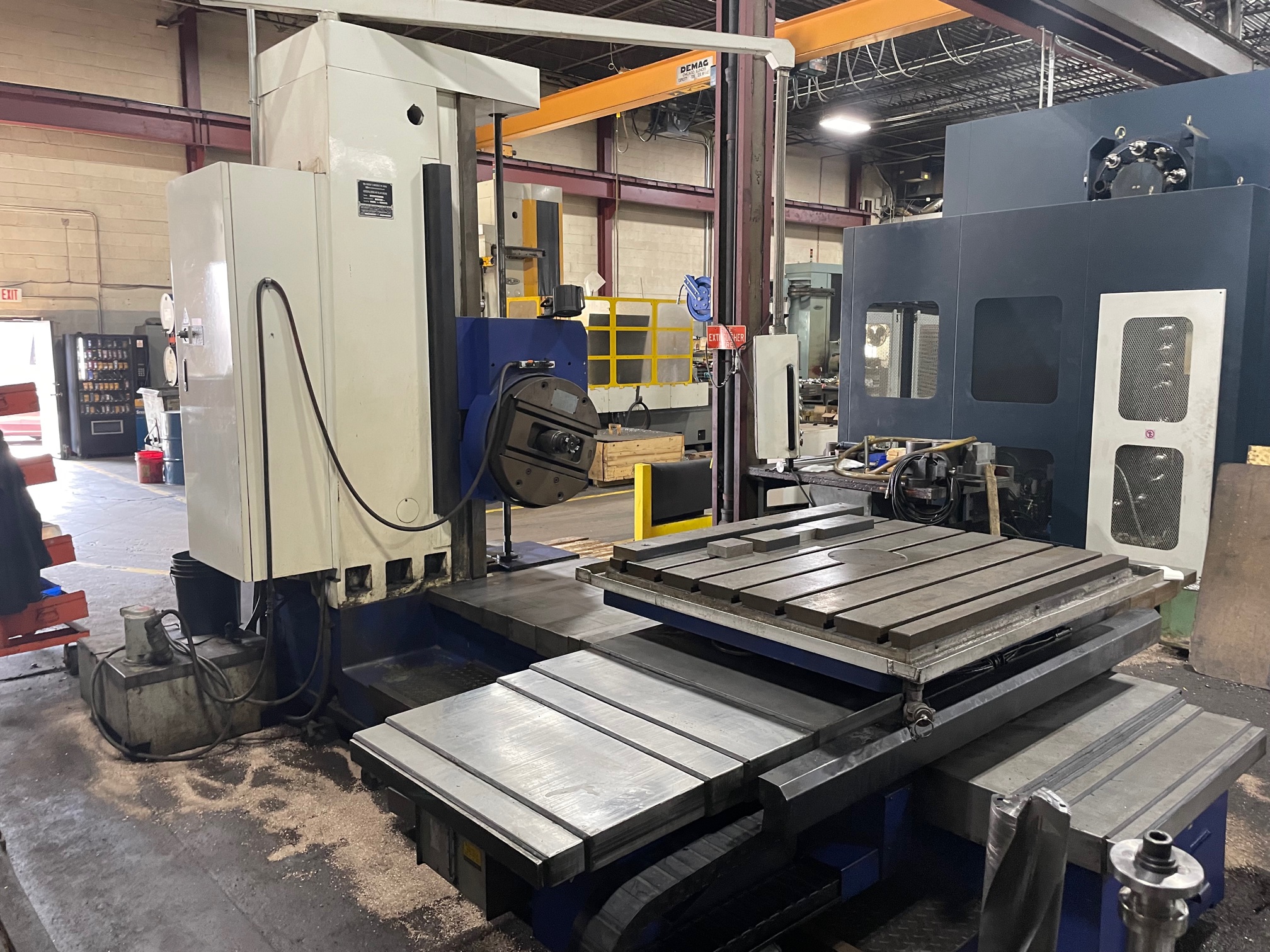 Vanguard TPX611 C3 HORIZONTAL BORING MILL (Ref No 161884) Machinery