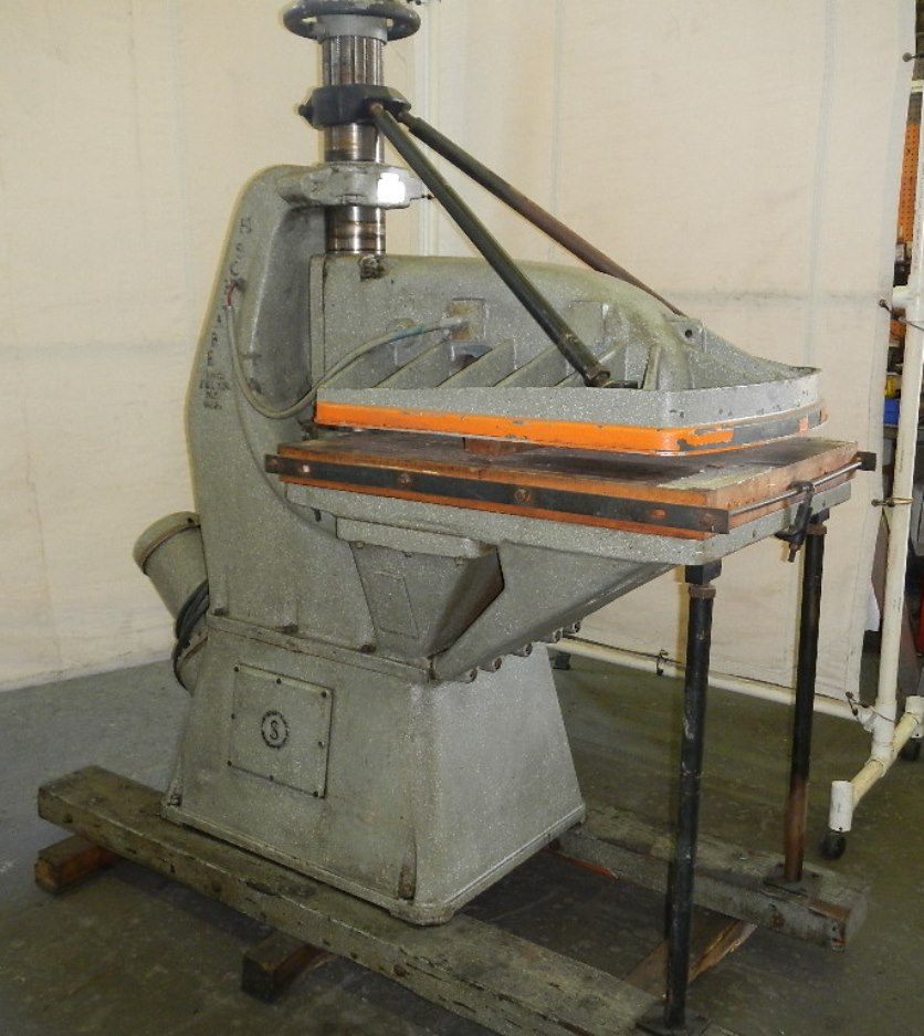 25 Ton HermanSchwabe DSHD CLICKER DIE CUTTING PRESS (Ref No 162356