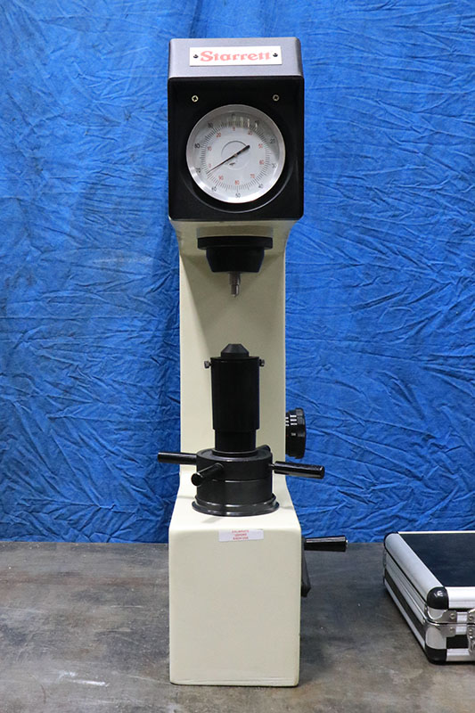 Starrett 3814, NEW 2011, ANALOG, ROCKWELL B & C SCALES HARDNESS TESTER (Ref No 163758