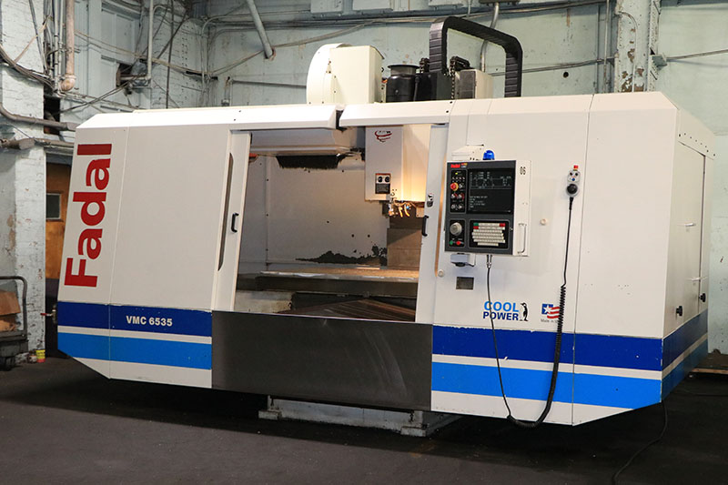 65'' X Axis 35'' Y Axis Fadal VMC 65354THT VERTICAL