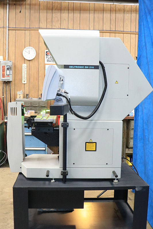 16'' Screen Deltronic DH216, 2017, ND 1202 DRO w/PROG GEO FUNCT