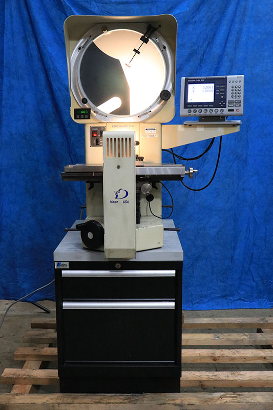 16'' Screen Dorsey Gage Co. BENCHMARK 16H, 2004, QC 200 DRO w/PROG. GEO