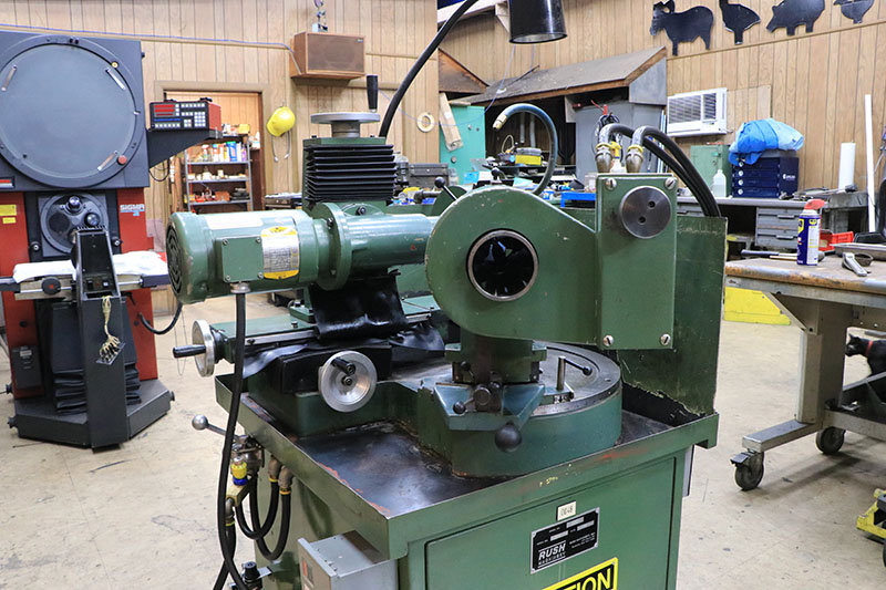 3.125'' Dia. Rush 380, AIRPOWERED WORKHEAD, 6JAW CHUCK, COOLANT DRILL