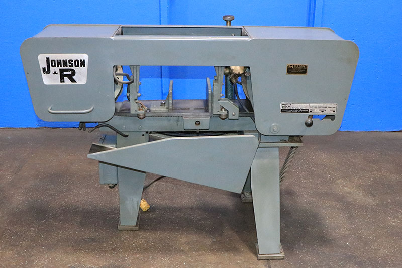 12'' Width 7'' Height Johnson R HORIZONTAL BAND SAW (Ref No 167746